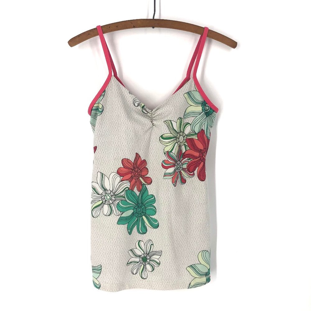Lululemon Floral Logo Limited Edition Tank Sz 6
